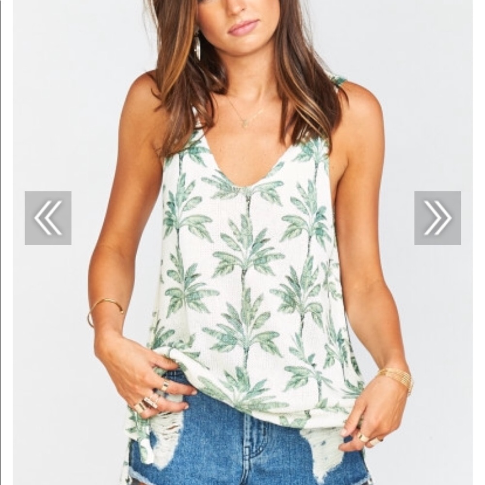 NWT - Show Me Your Mumu tank - Walk the Palm Tank